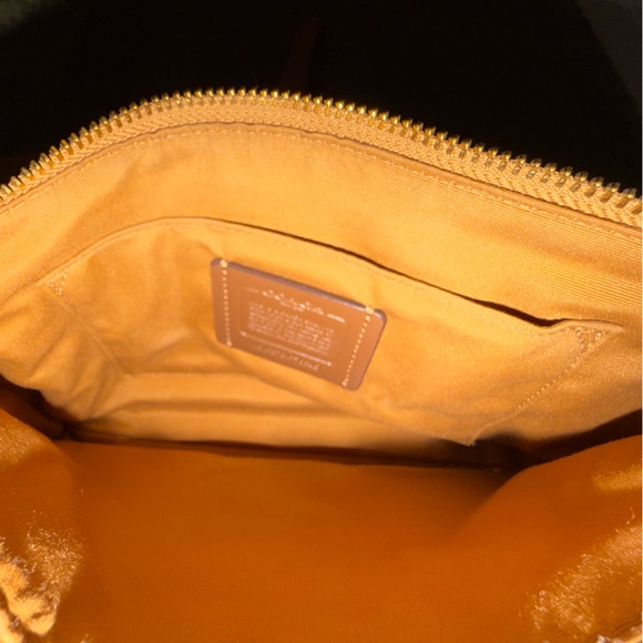 Coach Mia Tan Leather Crossbody Bag - Picture 4 of 6